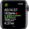 Apple Watch için DEVIA Deluxe Serisi Spor Saat Kayışı – Siyah, Silikon, Rahat Uyum