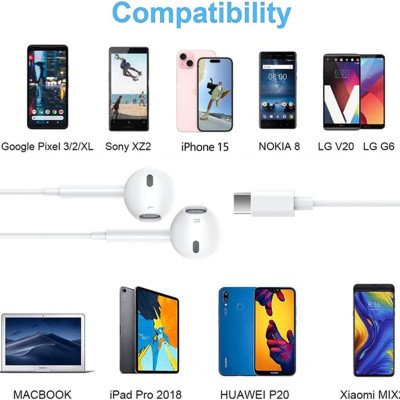 DEVIA Smart Series M2 Metal Wired Earphone(Type-C Digital)