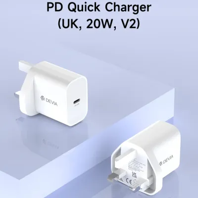 Devia Smart Series PD Quick Charger Suit(UK ,20W,V2)