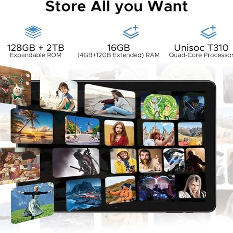 دوجي T10W 10.1 بوصة 4/128 جيجابايت