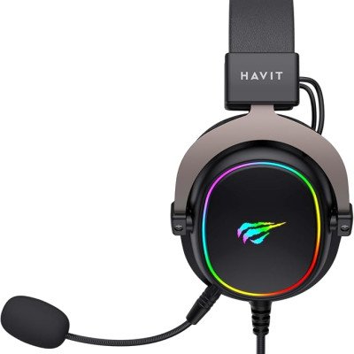 Havit H2002R Wired Gaming headphone black+ochre Havit H2002R Wired Gaming headphone black+ochre