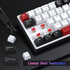 Havit KB902L کیبۆردێکی یاریکردن سپی