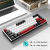 Havit KB902L کیبۆردێکی یاریکردن سپی