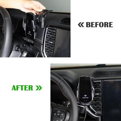 Havit W3034 Wireless Charger and Car Holder Black Havit W3034 Wireless Charger and Car Holder Black