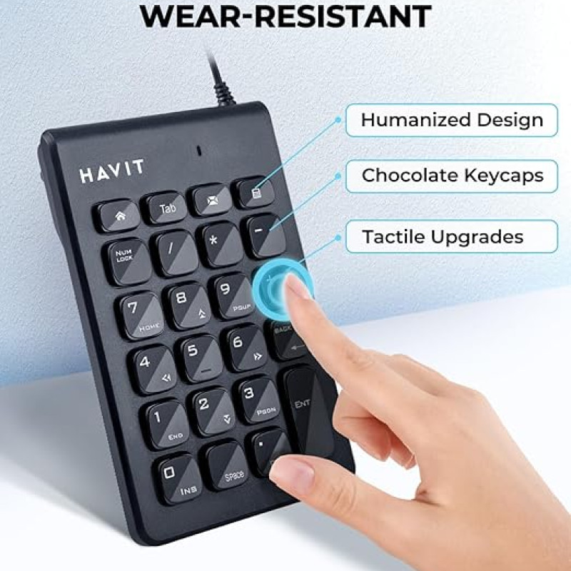 Havit Wired Numeric Keypad Black