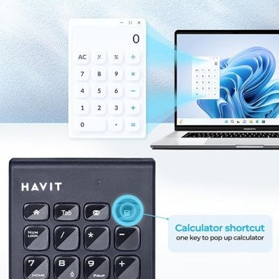 Havit Wired Numeric Keypad Black Havit Wired Numeric Keypad Black
