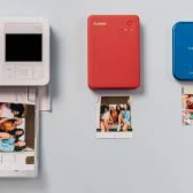 Sleek and Modern Compact Photo Printer