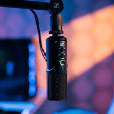 Sennheiser Profile USB Condenser Microphone Streaming Set with Boom Arm with USB-C cable